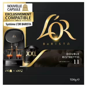 Café capsules double restricted; X10; 104g - L'OR