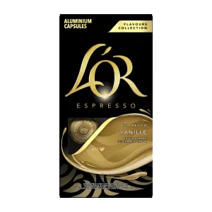 Nespresso Compatible Vanilla Espresso Coffee Capsules; x10; 52g - L'OR