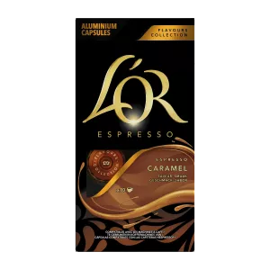 Cápsulas Café Espresso Caramelo Compatibles Nespresso; x10; 52g - L'OR