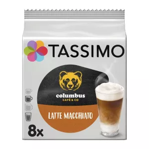 Café Dosettes Latte Macchiato X8 - Tassimo