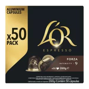 Café Espresso Forza X50 Cápsulas 260g - L'OR