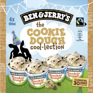 Glace The Cookie Dough Cool-lection x4 - BEN & JERRY'S