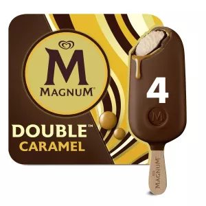 Glace Bâtonnet Deluxe Caramel x4 - MAGNUM