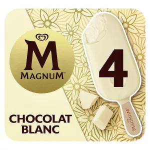 Banco de gelo White Chocolate X4- Magnum
