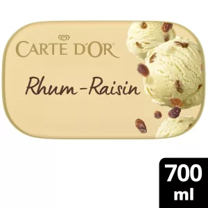 Glace Rhum-Raisin 394g - CARTE D'OR