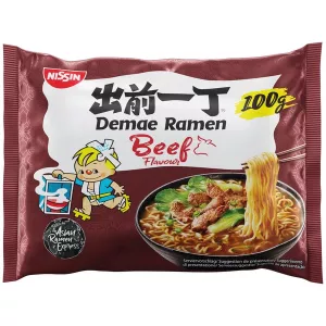 Soupe Nouilles Demae Ramen Boeuf  100 G - NISSIN