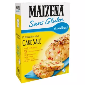 Préparation cake salé sans gluten 170g - MAIZENA