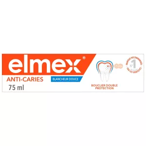 Dentifrice Anti-caries Blancheur 75ml - ELMEX