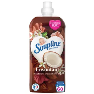 Adoucissant Concentré 3d Fraîcheur Parfumée Fleurs Blanches & Notes De Noix De Coco 1,28l -  Soupline