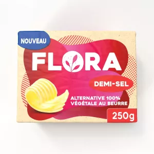 100% 植物性半有塩バターの代替品 250g - Flora