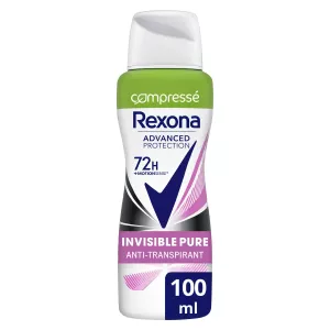 Déodorant Femme Anti-Traces Invisible Pure Advanced Protection 100ml - REXONA