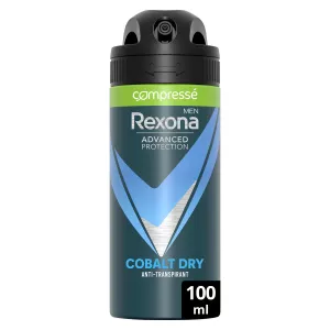 Déodorant Homme Anti-Transpirant Cobalt Dry Advanced Protection 100ml - REXONA MEN