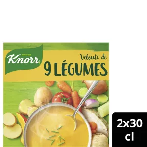 Velouté-Suppe mit 9 Gemüse 2x30cl - Knorr