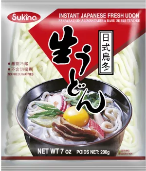 Udon Noodles 200 Gr - Sukina