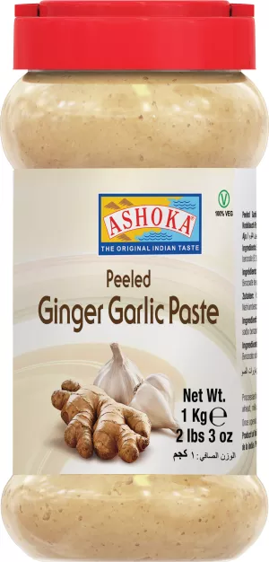 Peeled Garlic & Ginger Paste 1 Kg - Ashoka