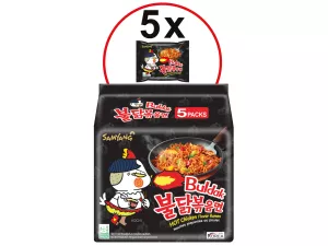 Pittige Kip Ramen 5x140g - BULDAK