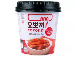 Taza Topokki Pastel de Arroz Dulce y Picante 140g - Yopokki