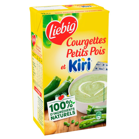 Sopa de Abobrinha, Ervilha e Kiri 1L - LIEBIG