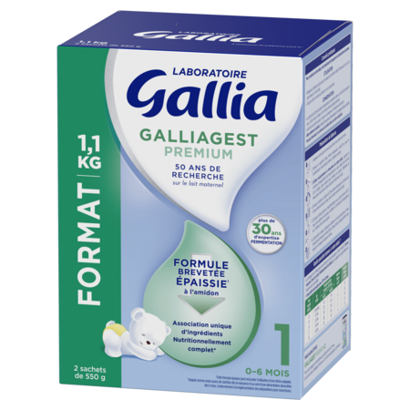 ガリアゲスト プレミアムベビーミルク 1歳頃 1.1kg - GALLIA