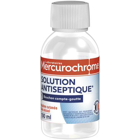 100ml 溶液防腐剤インコローレ - MERCUROCHROME