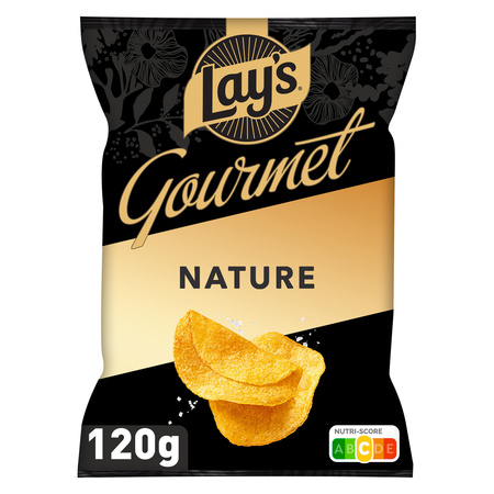 Chips Gourmet Nature 120g  - LAY'S