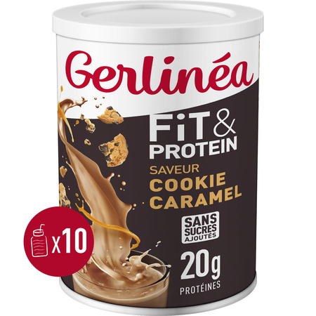 340g Poudre Fit Cookie Caramel