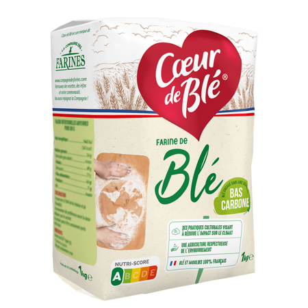 1kg Farine Ble Bas Carbone Cdb