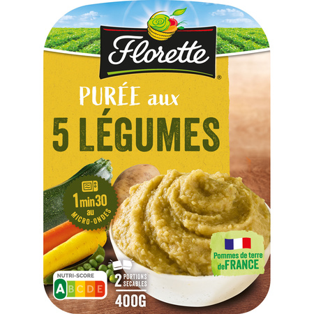 Puree 5 Legumes 2x200g