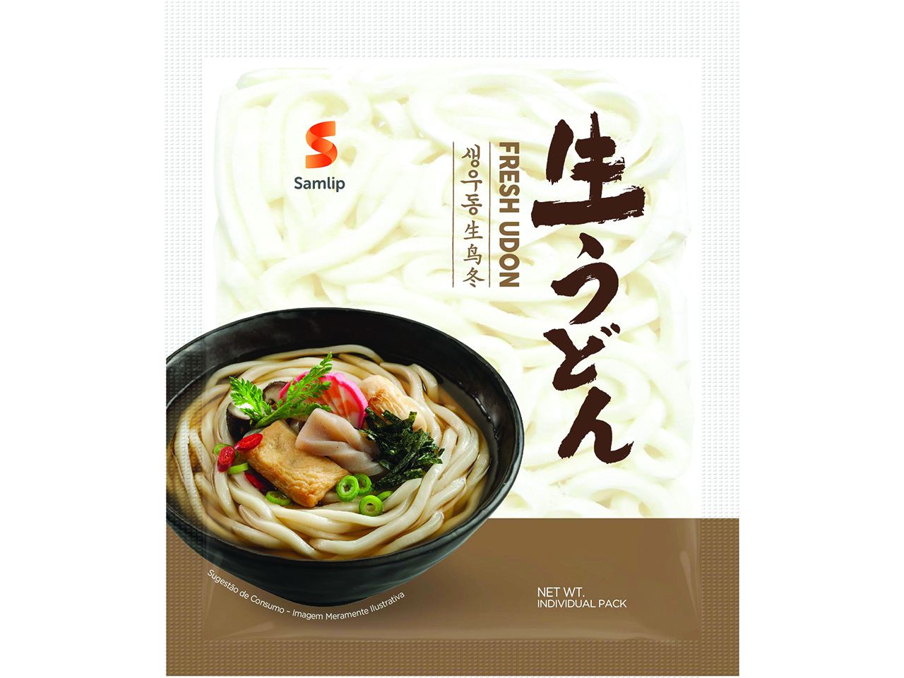 Nouilles Precuite Udon  200g - Samlip