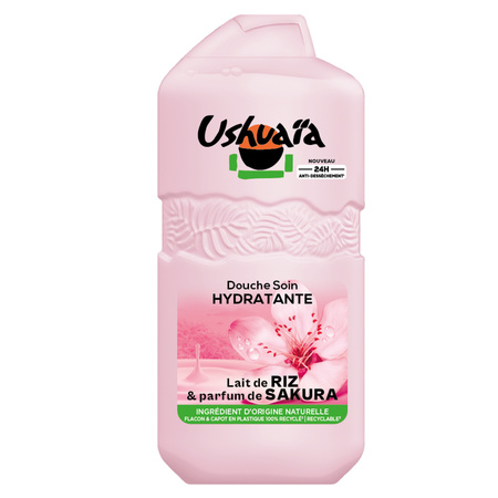 Soin Douche Hydratant Lait de Riz & Parfum de Sakura 280ml - USHUAIA