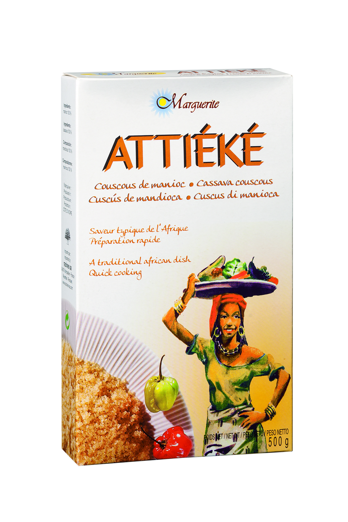 Attiéké (20 X 500 G) - Margurite