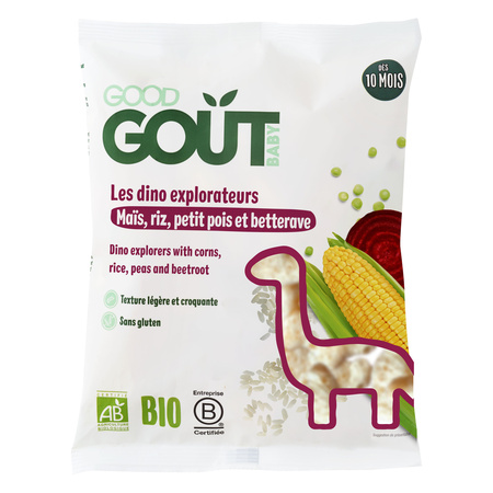 35g Dino Explorateurs Mais Bio