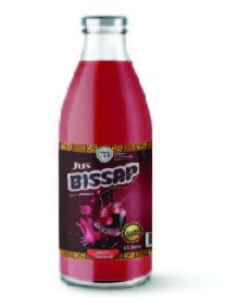 Hibiscusbloemensap (bissap) 1 Liter - Seneafood