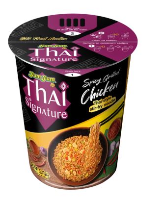 Soupe Nouilles Poulet Grille Cup 90g - YUM YUM