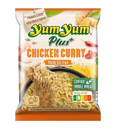 شوربة نودلز الدجاج بالكاري 77 جم - YUM YUM