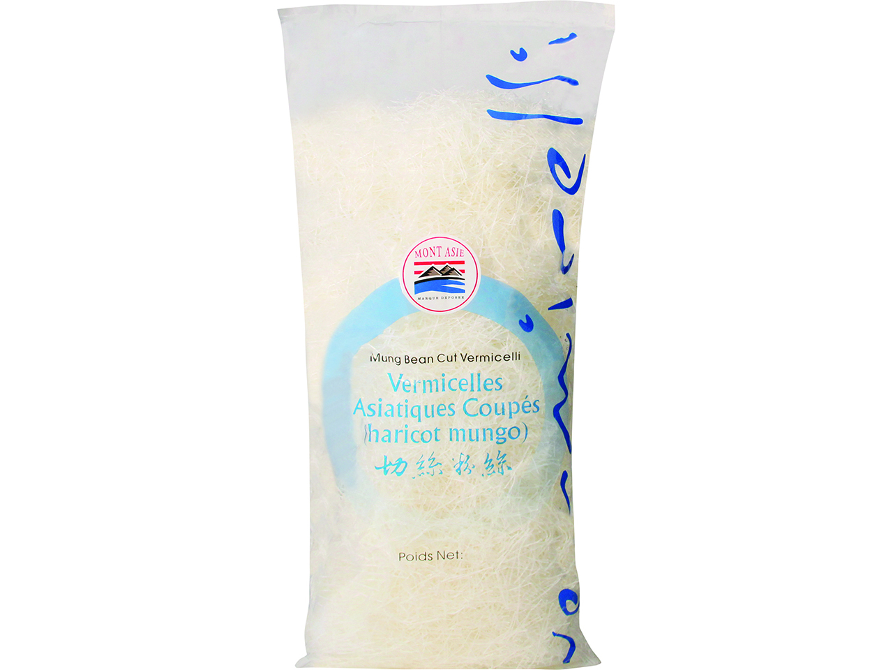 Вермишель с фасолью мунг нарезанная 1кг - MONT ASIE