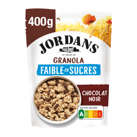 400g Granola Choco Noir Jordan