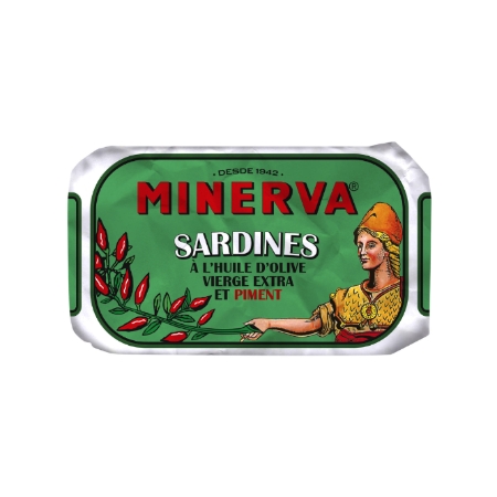 Sardines à l'Huile d'Olive 120g - MINERVA