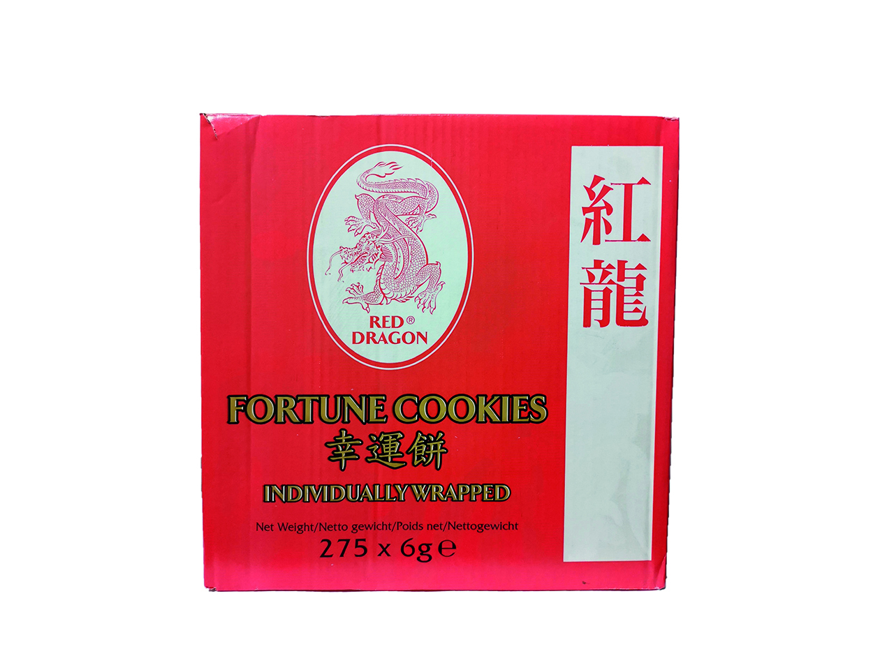 Biscuit Porte Bonheur 275 Pieces - Red Dragon