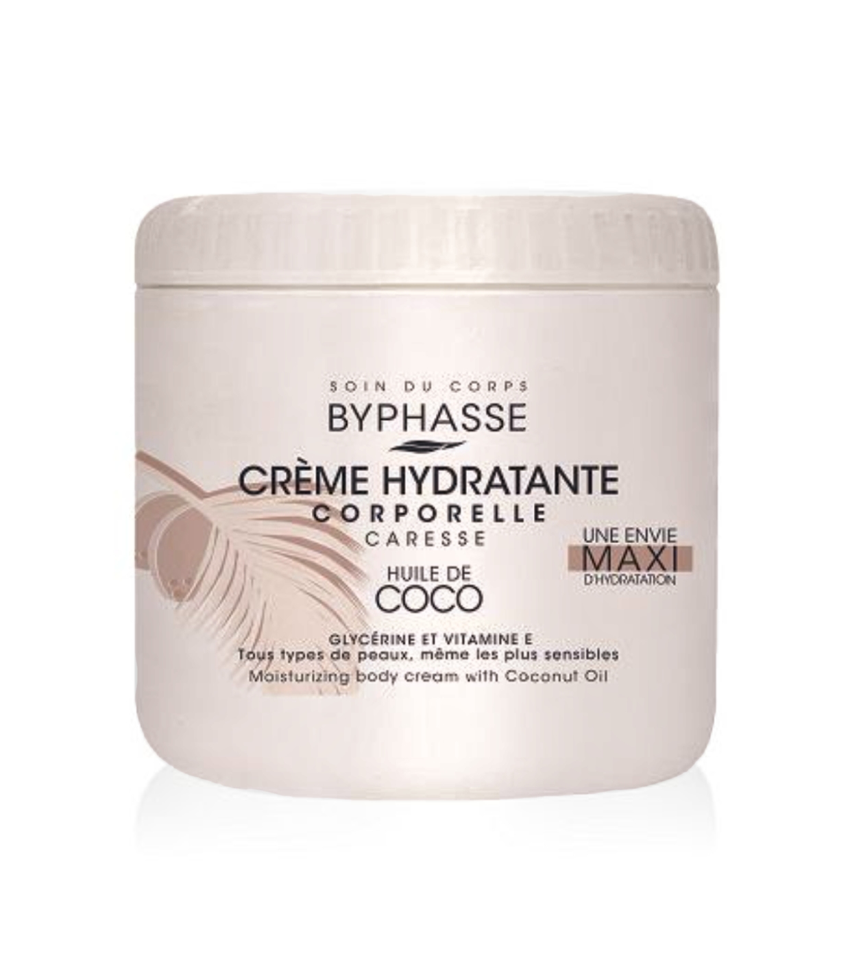 Crème Hydratante Pour Le Corps à L'huile De Coco 500ml