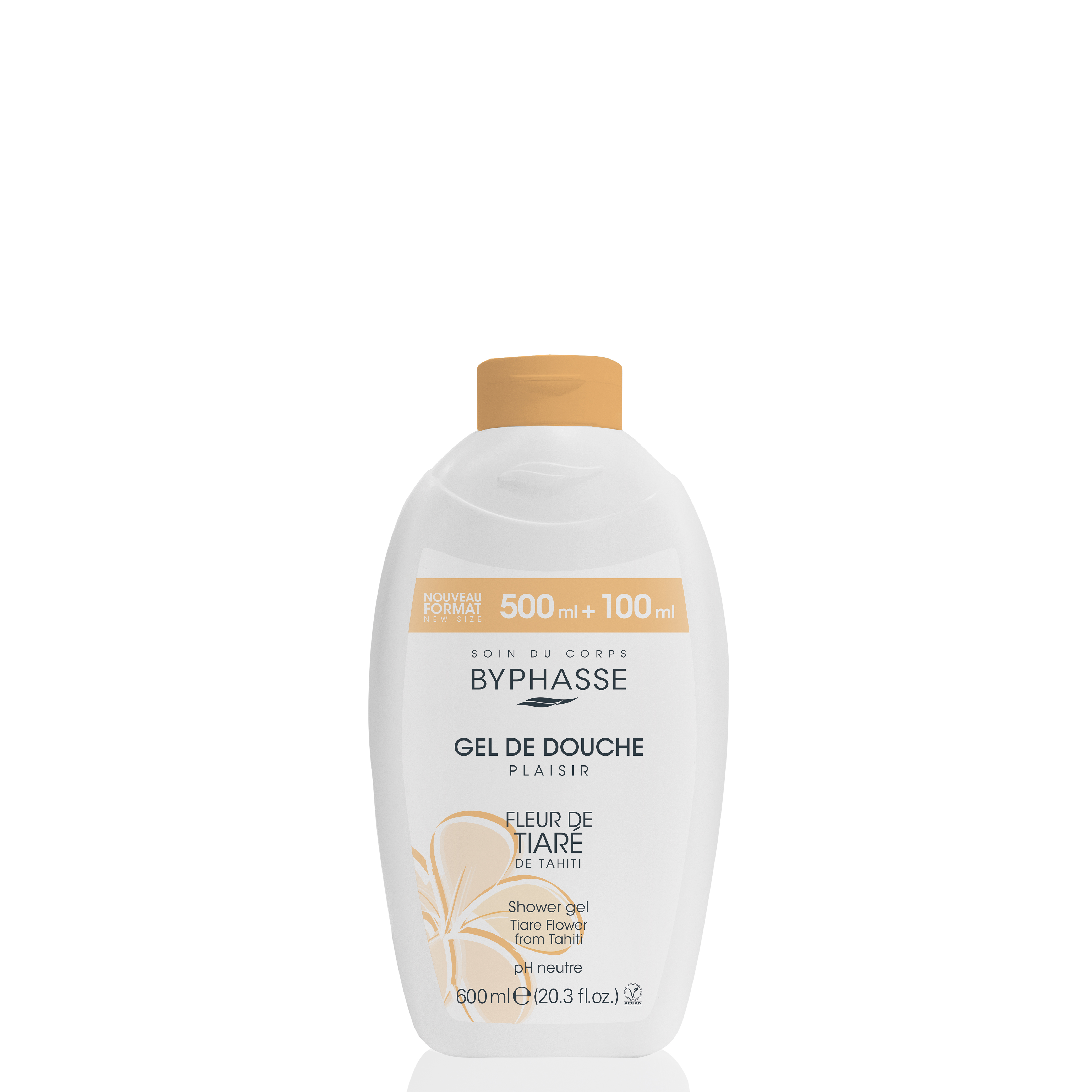 Plaisir Gel De Douche Fleur De Tiaré 600ml