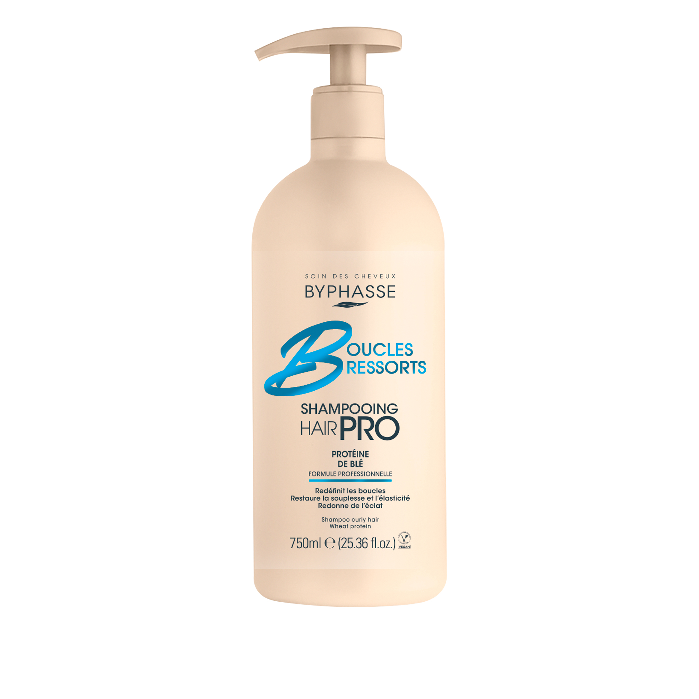 Hair Pro Boucles Resorts 卷发洗发水 750 毫升 - BYPHASSE