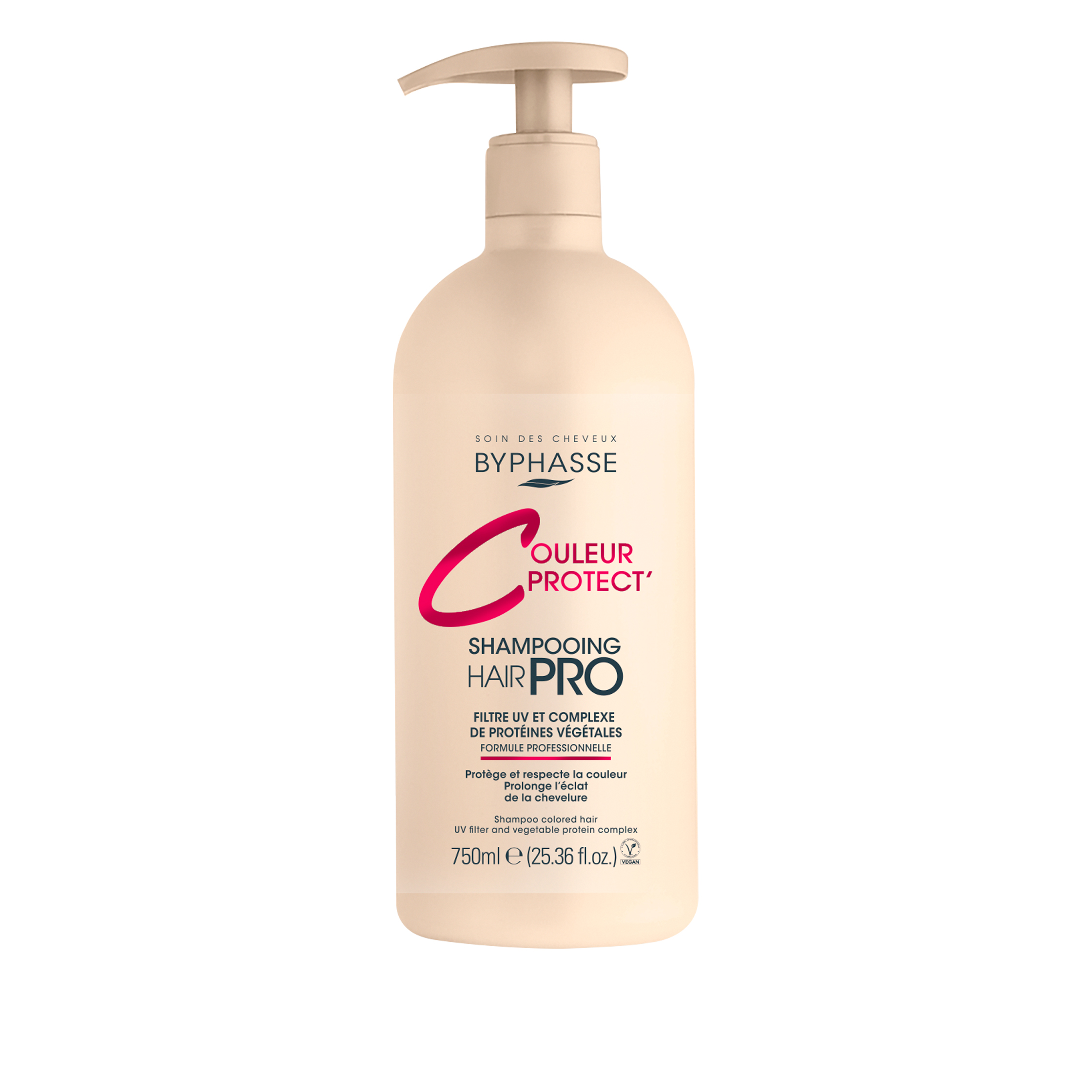 ヘアプロ カラープロテクト シャンプー カラーヘア用 750ml - BYPHASSE