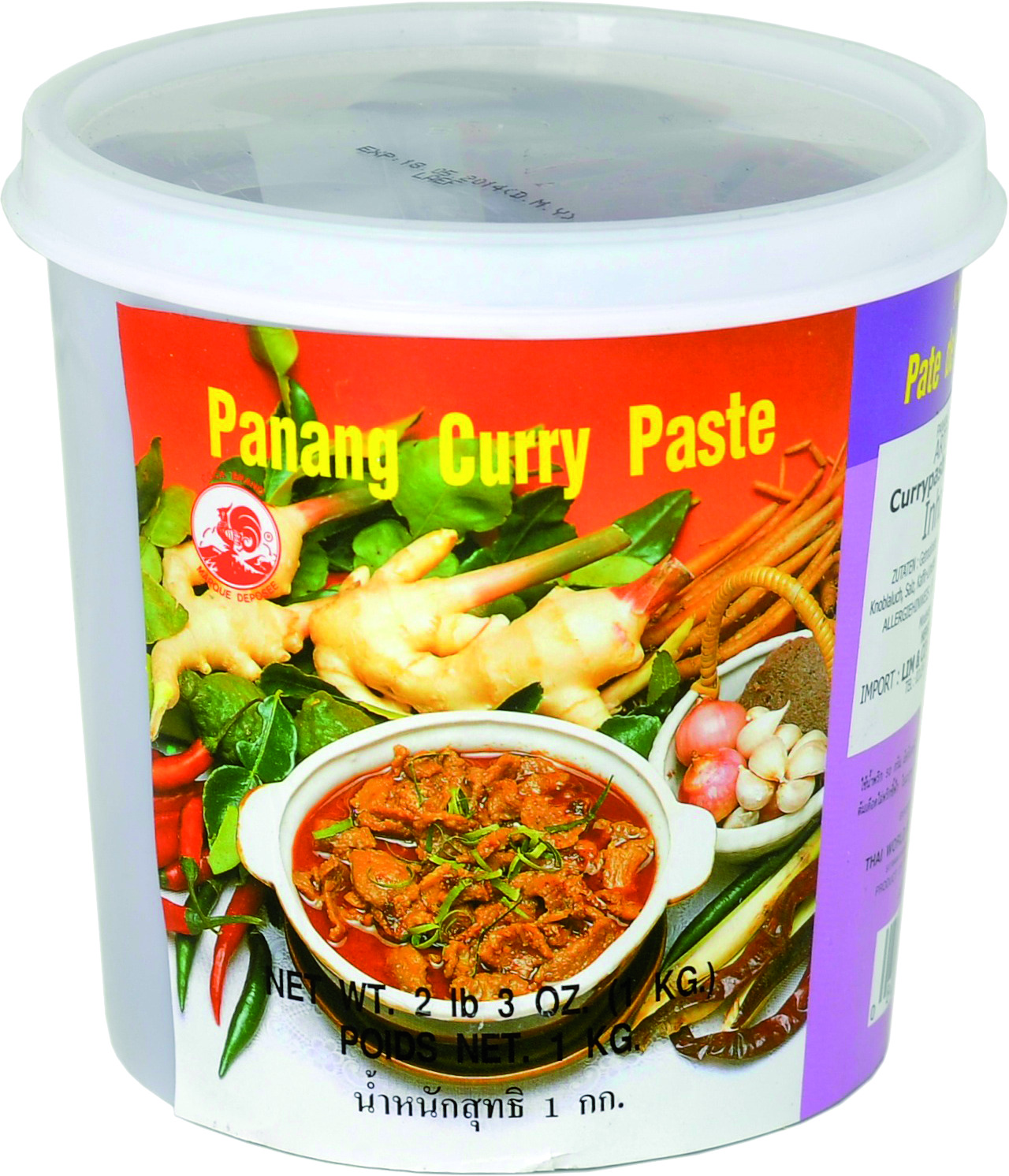 Panang Currypaste 1 kg - Cock