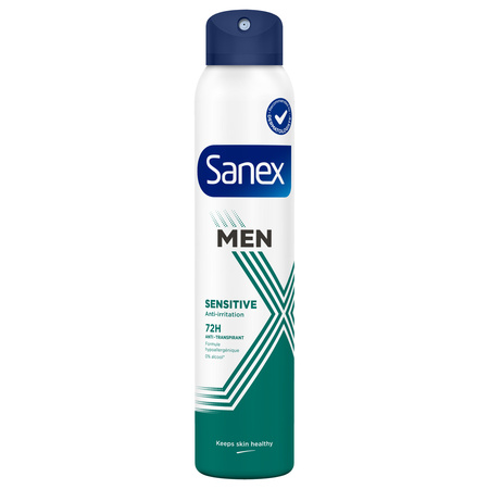 Desodorante Hombre Sensible 72H 200ml - SANEX