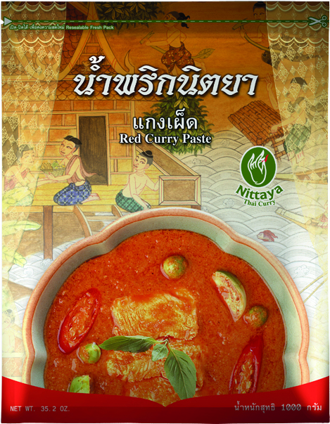 Rote Currypaste 10 x 1 kg - Nittaya