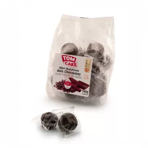 قطعتين شوكولاتة مادلين صغيرة 180 جرام