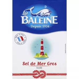 Gros Sel De Mer Iodé 1kg - LA BALEINE