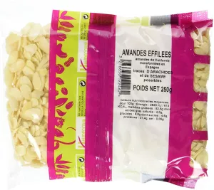 Amandes éffilées 250 G - PROFRUIT