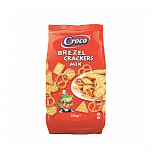 Croco Mix Brezel Crackers 500g 6/1srp